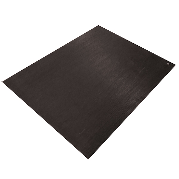 Transforming Technologies Conductive Rubber V-groove Floor Mat, With Hardware, 2'x4' FM102448 - main